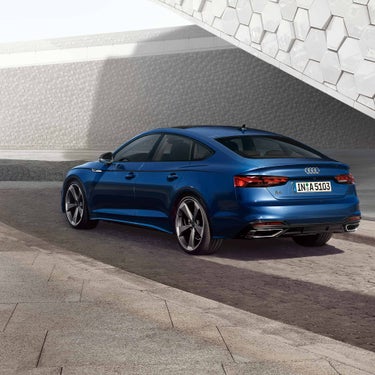 Audi A5 Sportback side rear view