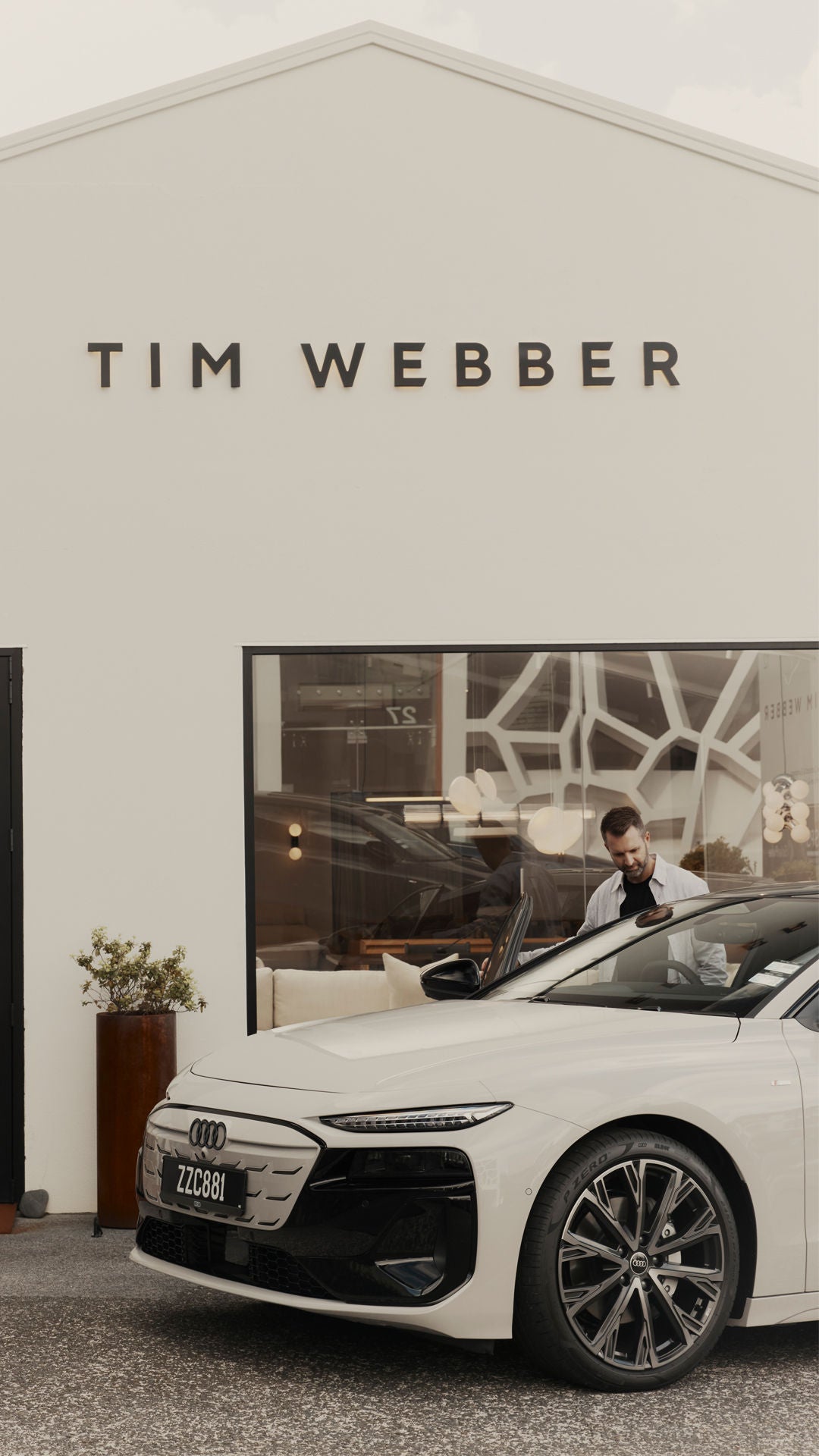 Tim Webber and the A6 e-tron