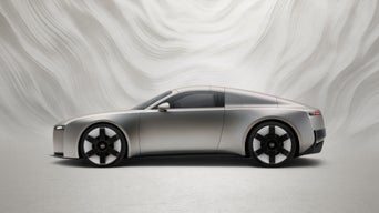 Zijaanzicht van de nieuwe Audi Concept C.