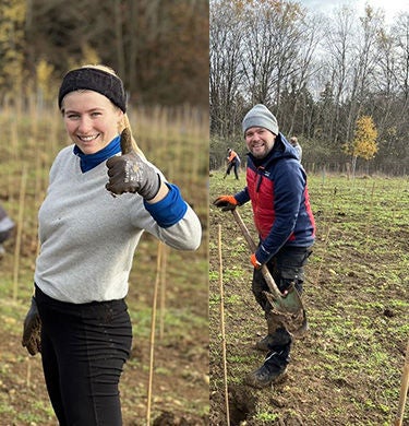 Teilnehmer beim PflanzMit-Event