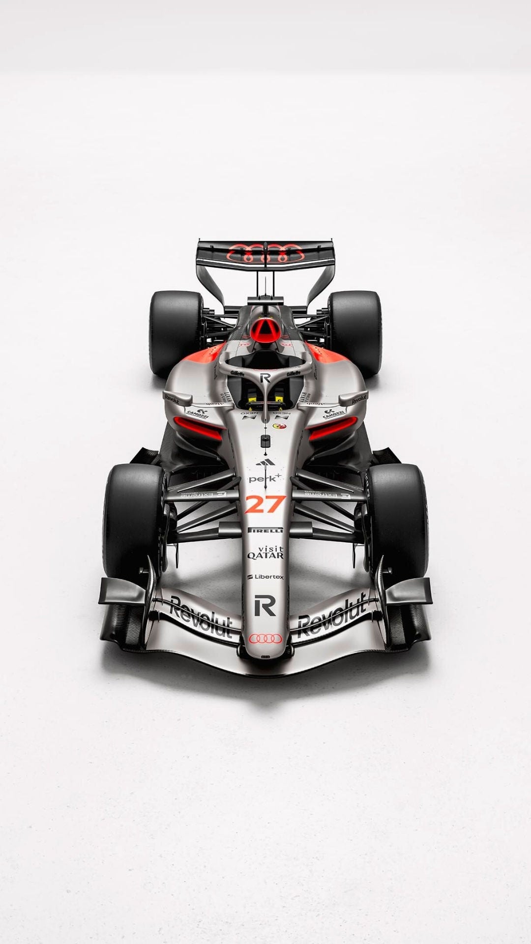 Foto del monoplaza del equipo Audi Fórmula 1.