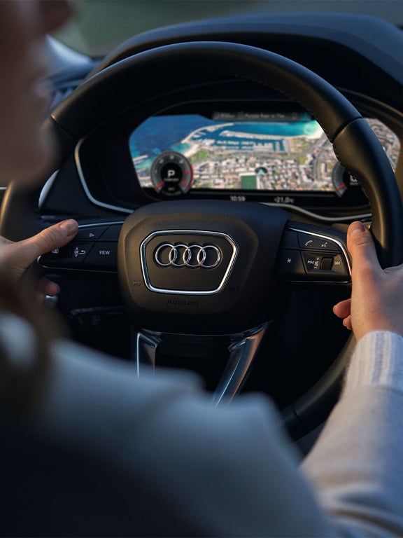 Interior of the Audi Q5