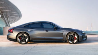 Side view of the Audi RS e-tron GT