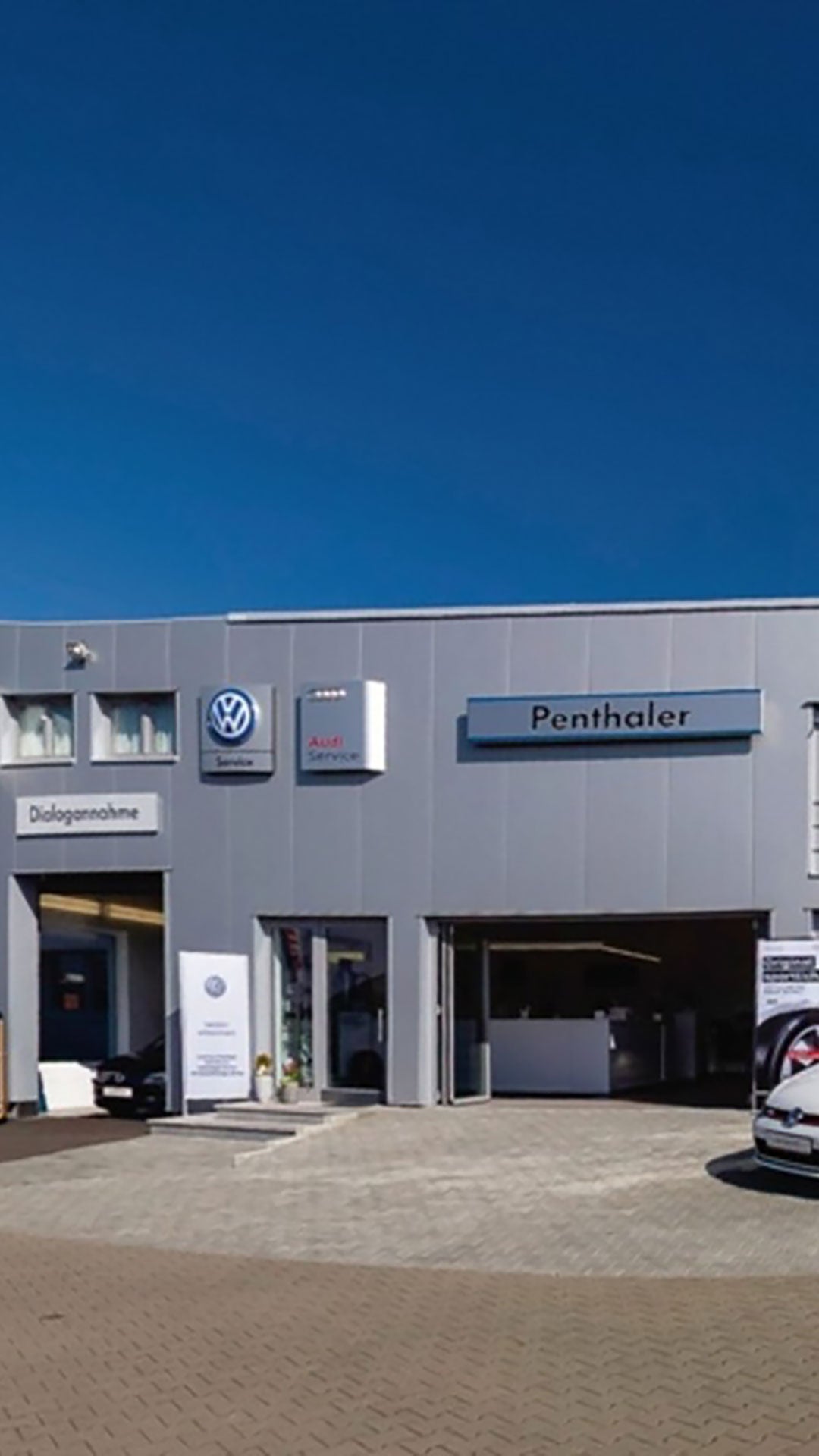 Außenansicht Autohaus Penthaler