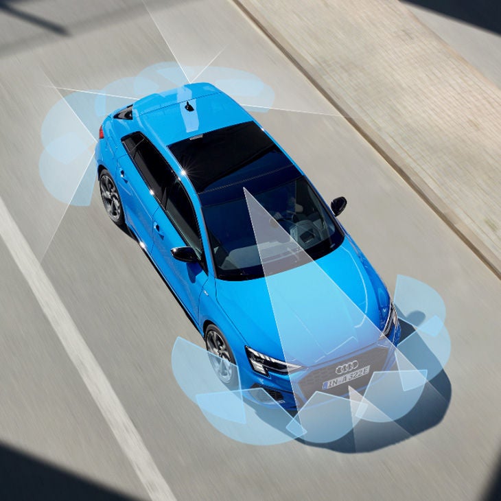 Audi A3 Sportbackin sensoreita