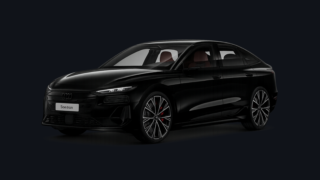 Audi S6 Sportback e-tron side view