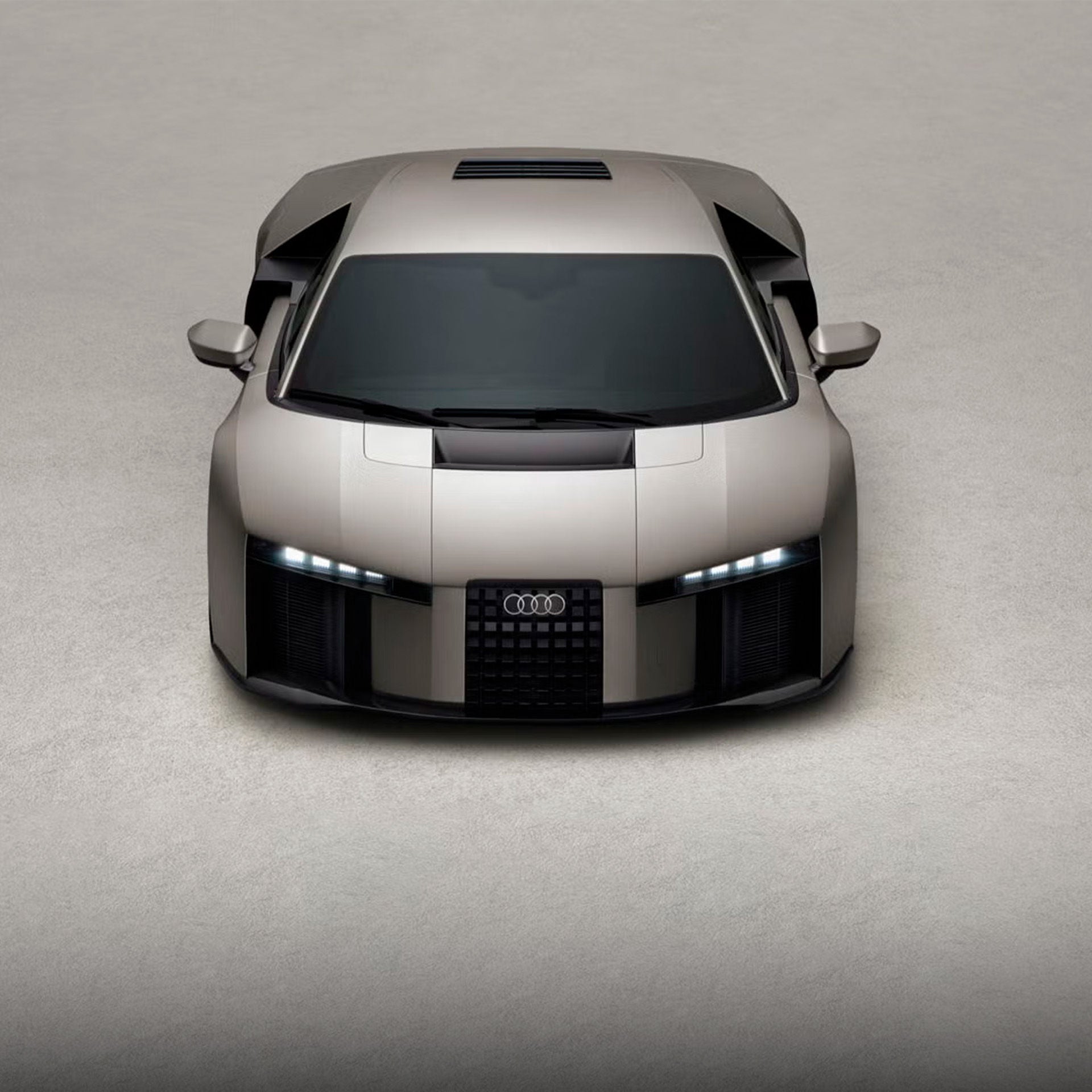 Nuevo Audi Nuvolari superdeportivo. 