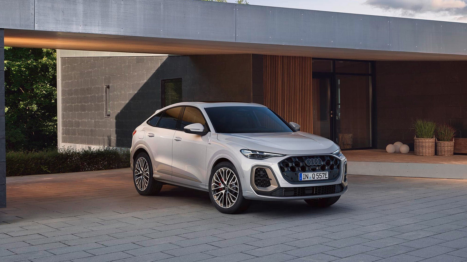 Oferta del Audi Q5 Sportback e-hybrid híbrido enchufable. 