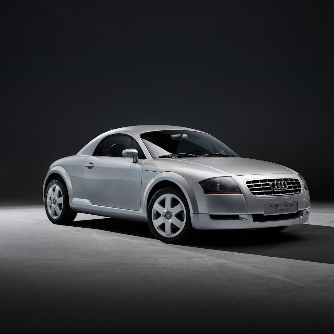 Sølv Audi TT