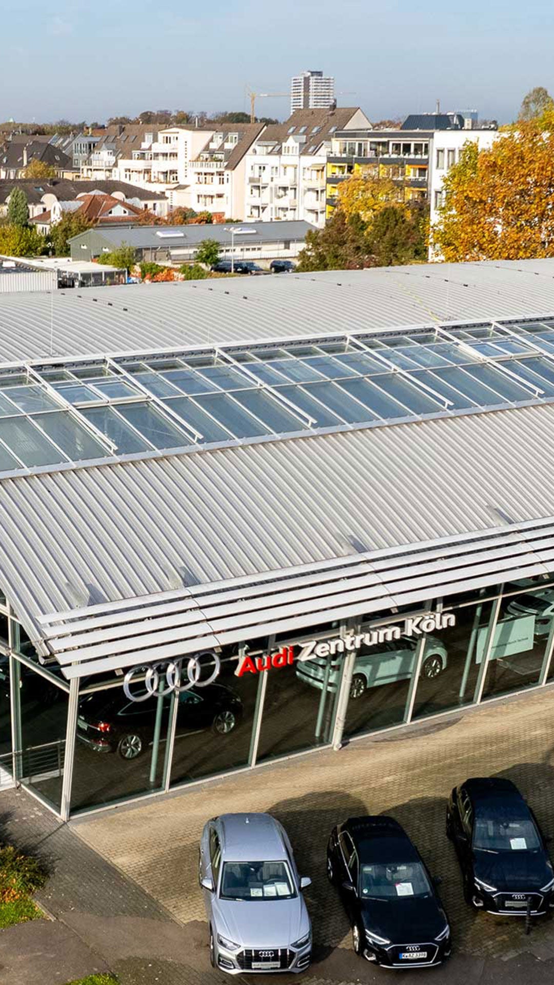 Außenansicht Audi Zentrum Köln