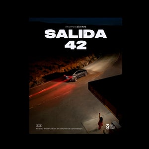 Cartel de Salida 42, guion finalista de Audi Future Stories. 