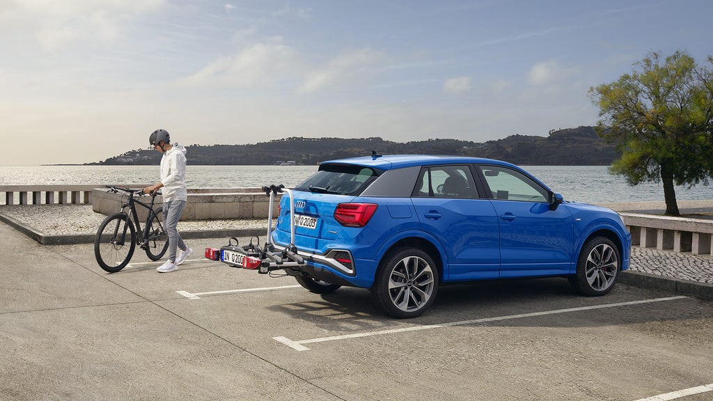Trek eropuit met uw Audi en uw fiets. 