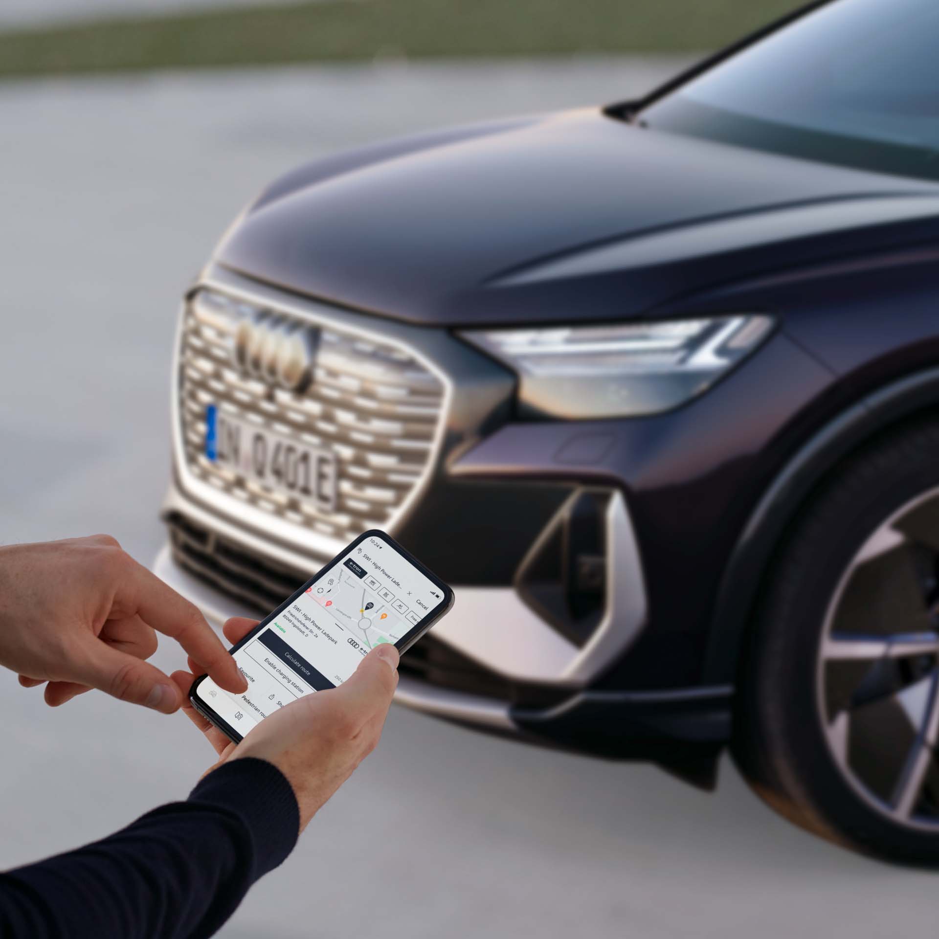 Snelladen op doorreis