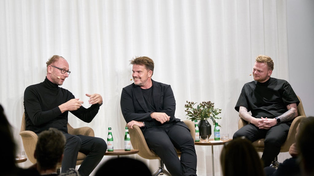 Marc Lichte, Bjarke Ingels og Rasmus Munk