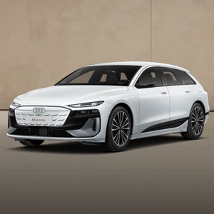 A6 e-tron snett framifrån