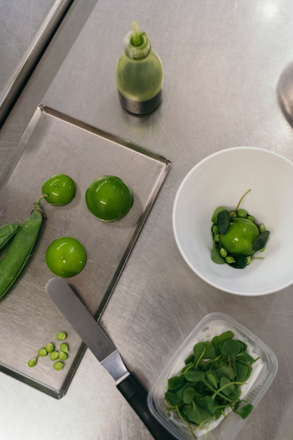 Plat gourmand en vert