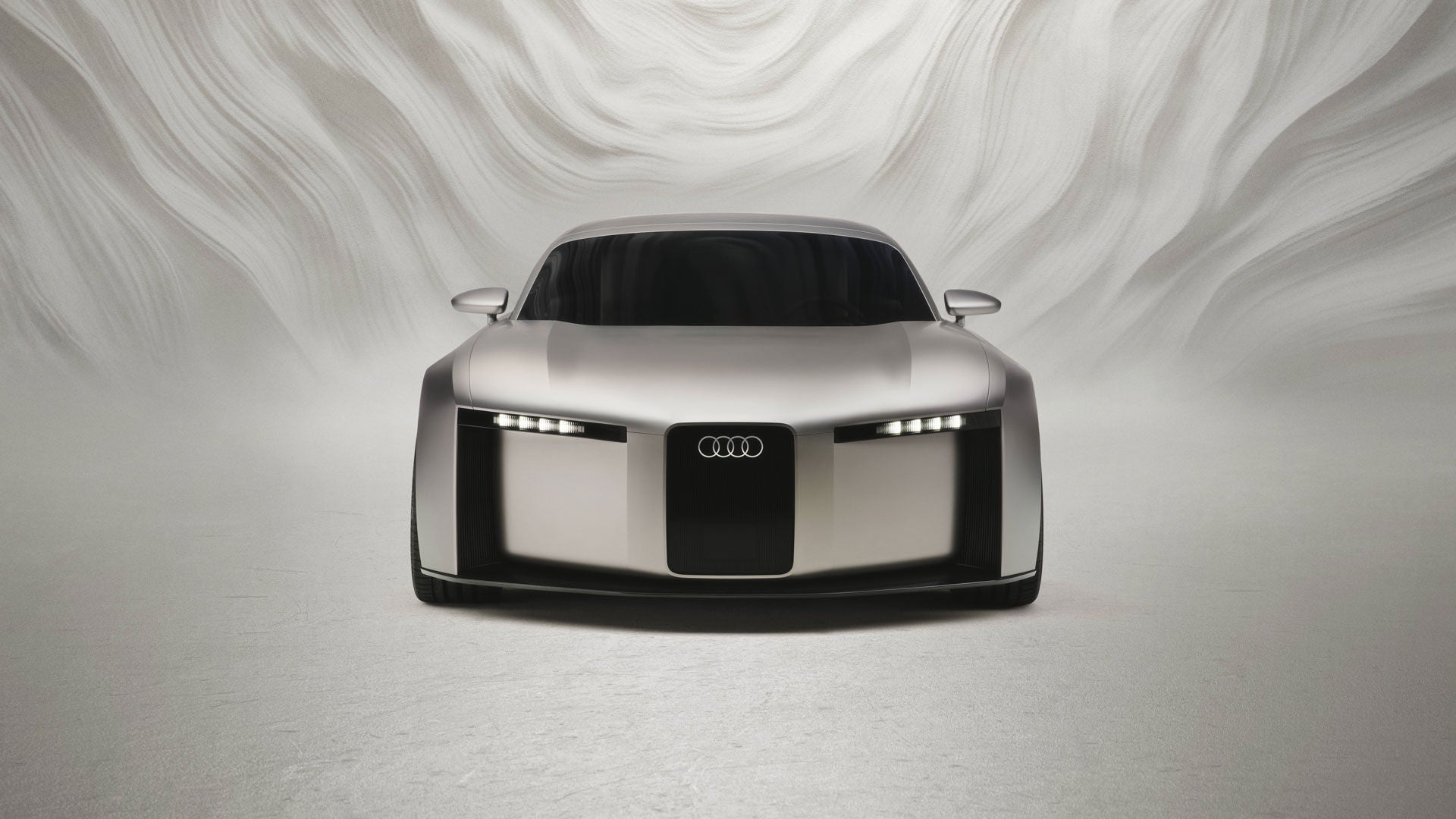 Frontalansicht des Audi Concept C