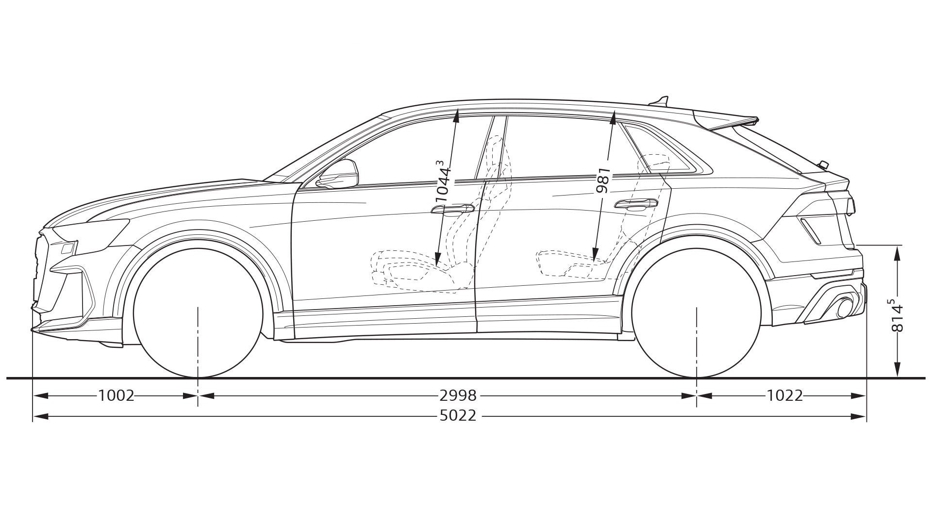 RS Q8 performance dimensioner