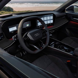 Foto del interior del Audi Q3 Sportback. 