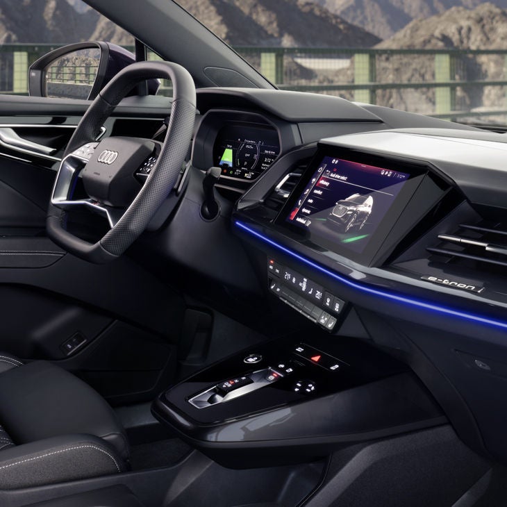 Audi Q4 e-tron ohjaamo