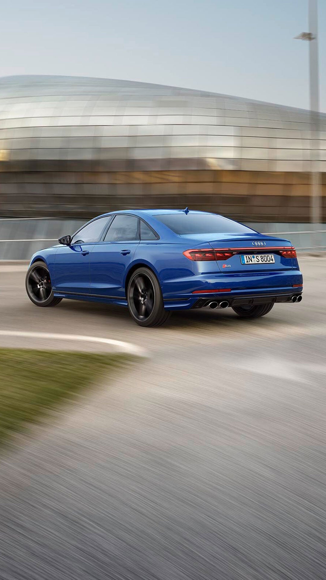 Foto del motor del Audi S8