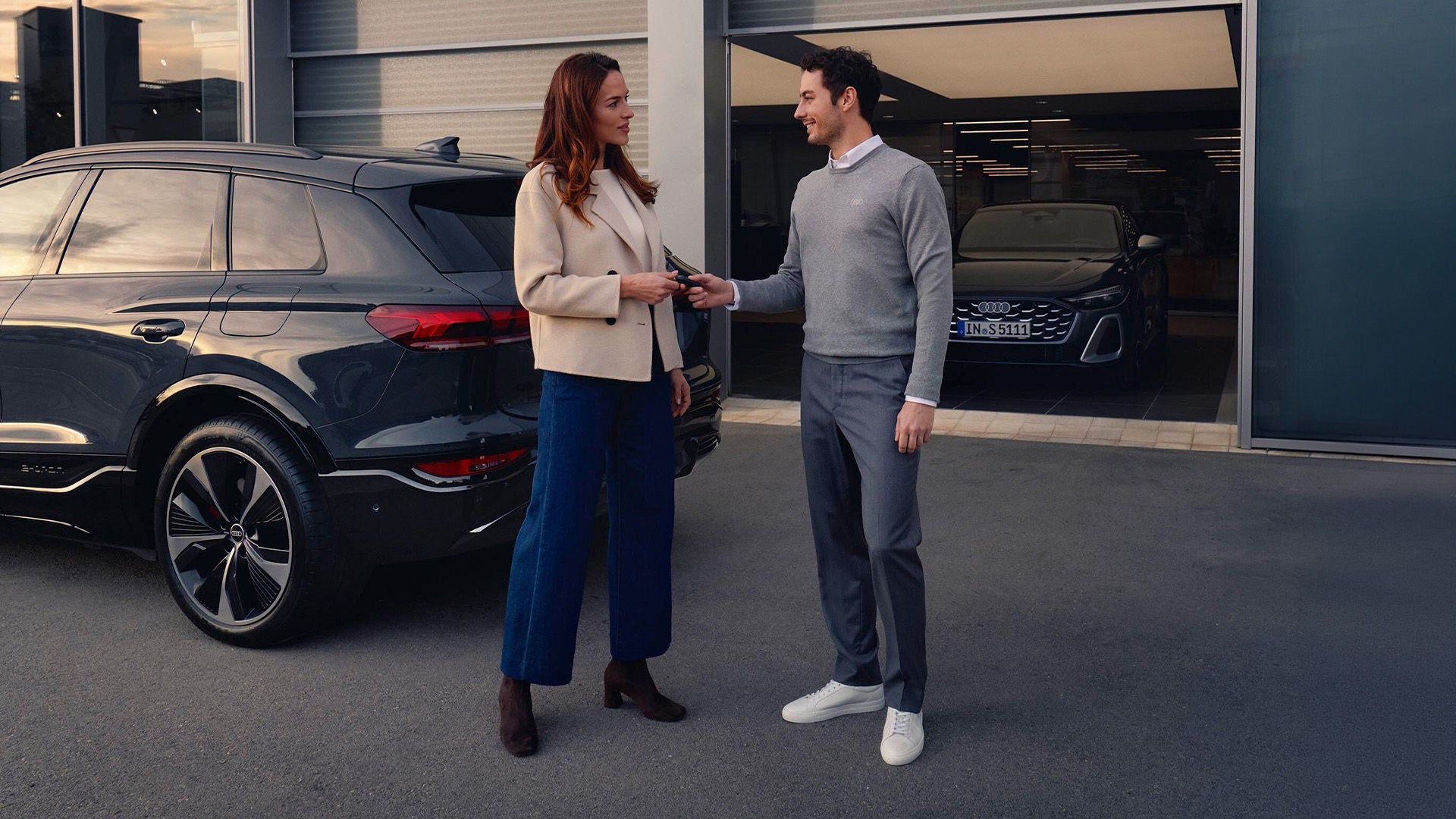 Un taller oficial Audi. 