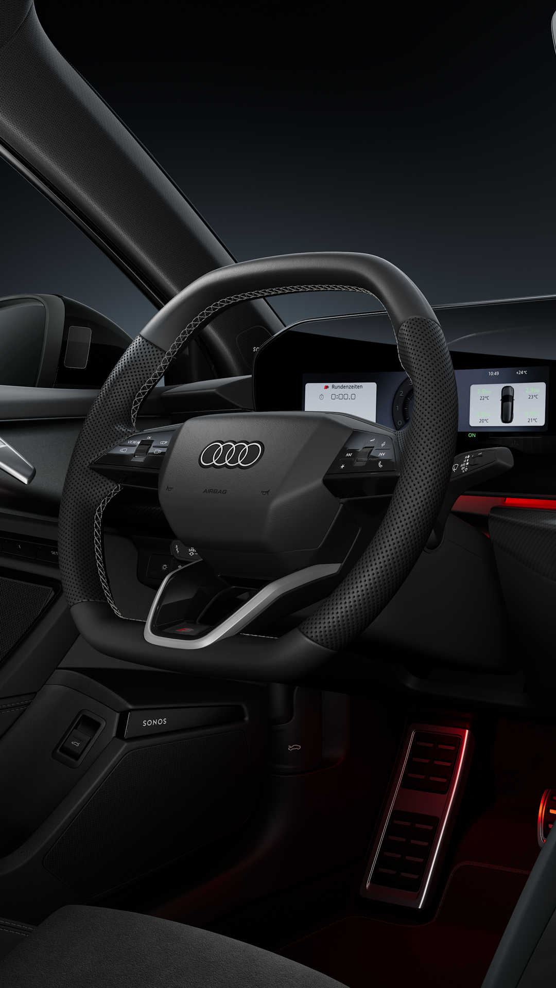 Autonomía del Audi S3 Sedan.