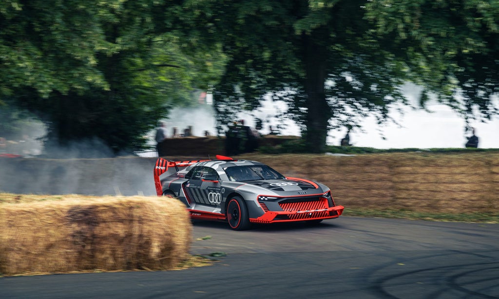 Wyścigi Audi S1 Hoonitron.