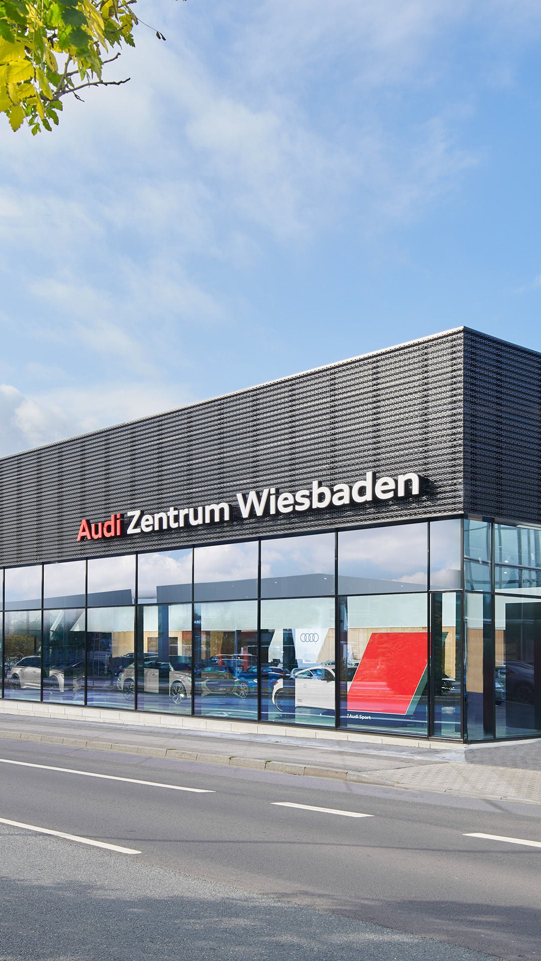 Außenansicht Audi Zentrum Wiesbaden