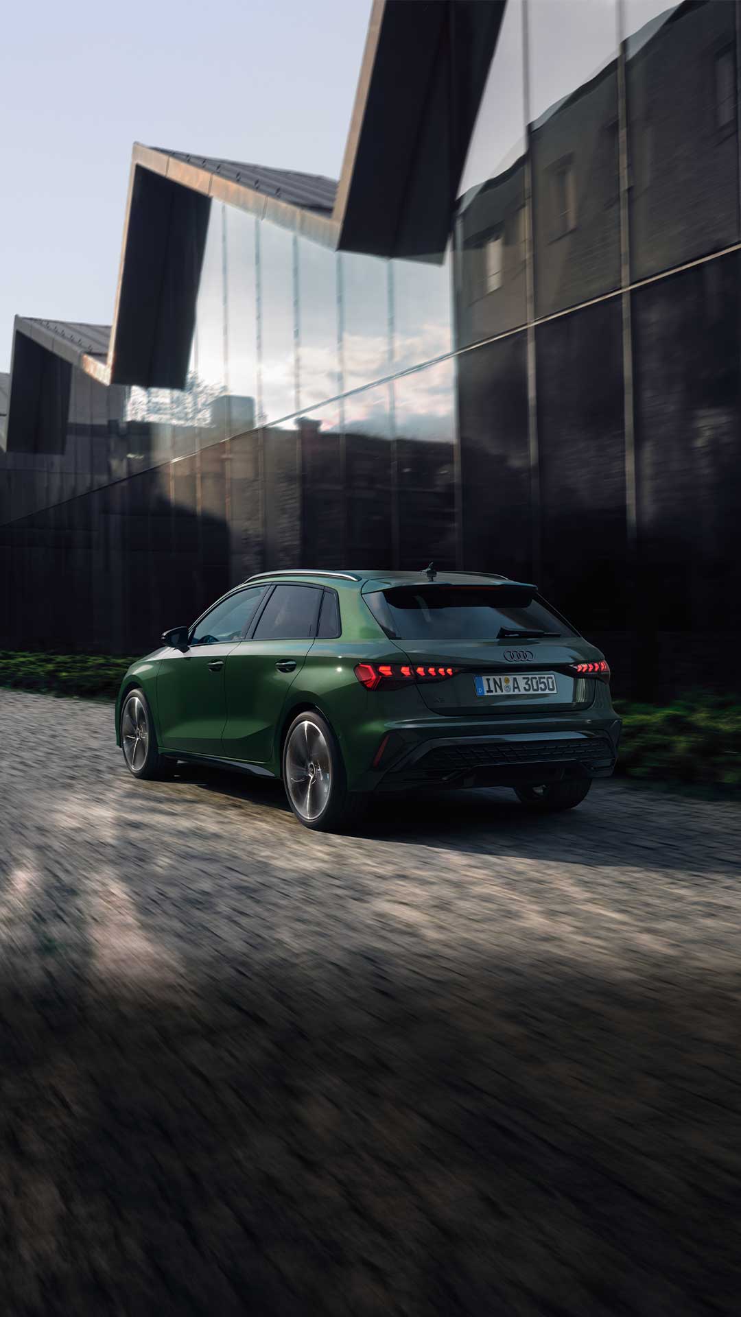 Audi A3 Sportback side view