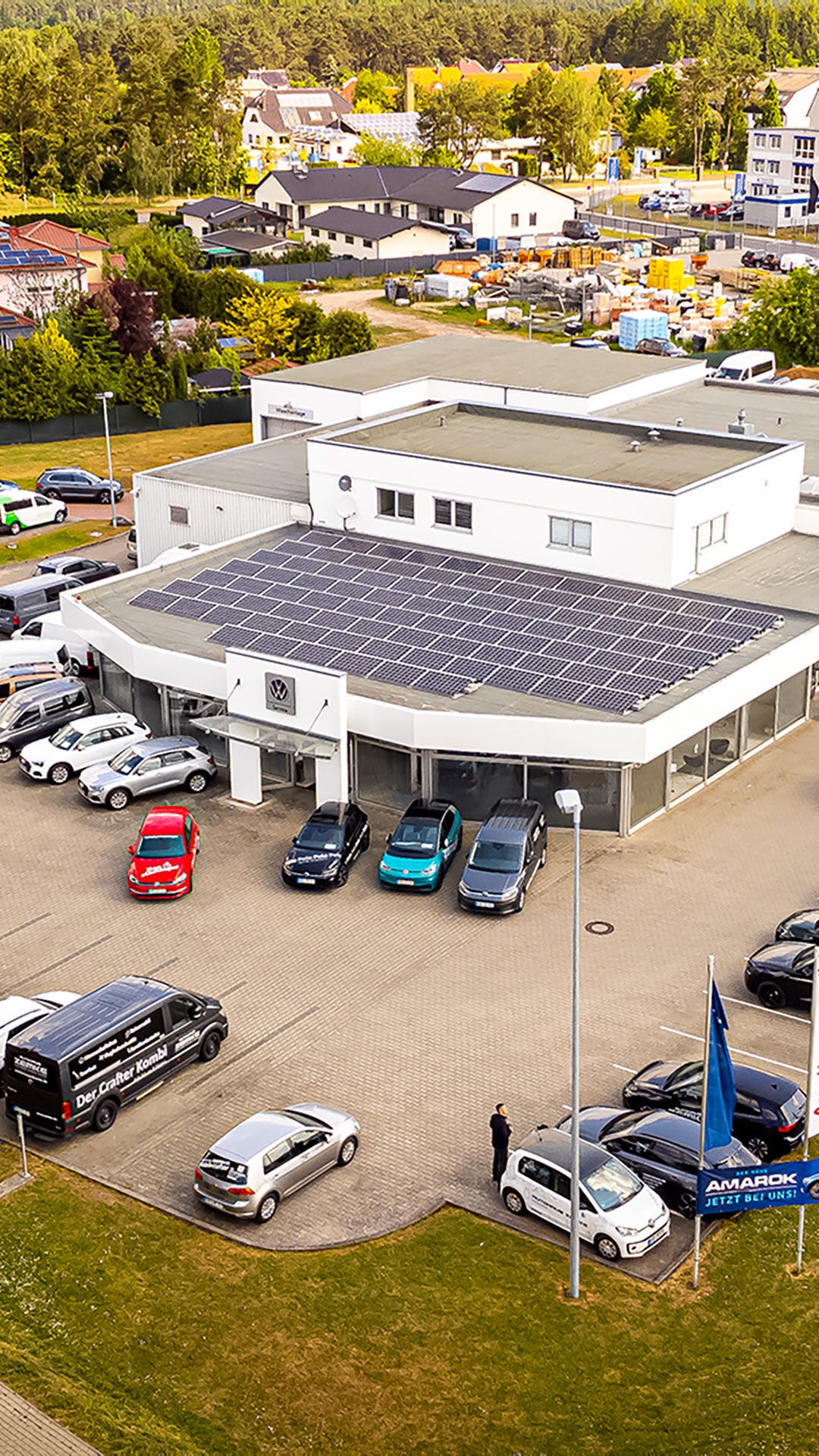 Außenansicht Zemke Autohaus Bernau GmbH