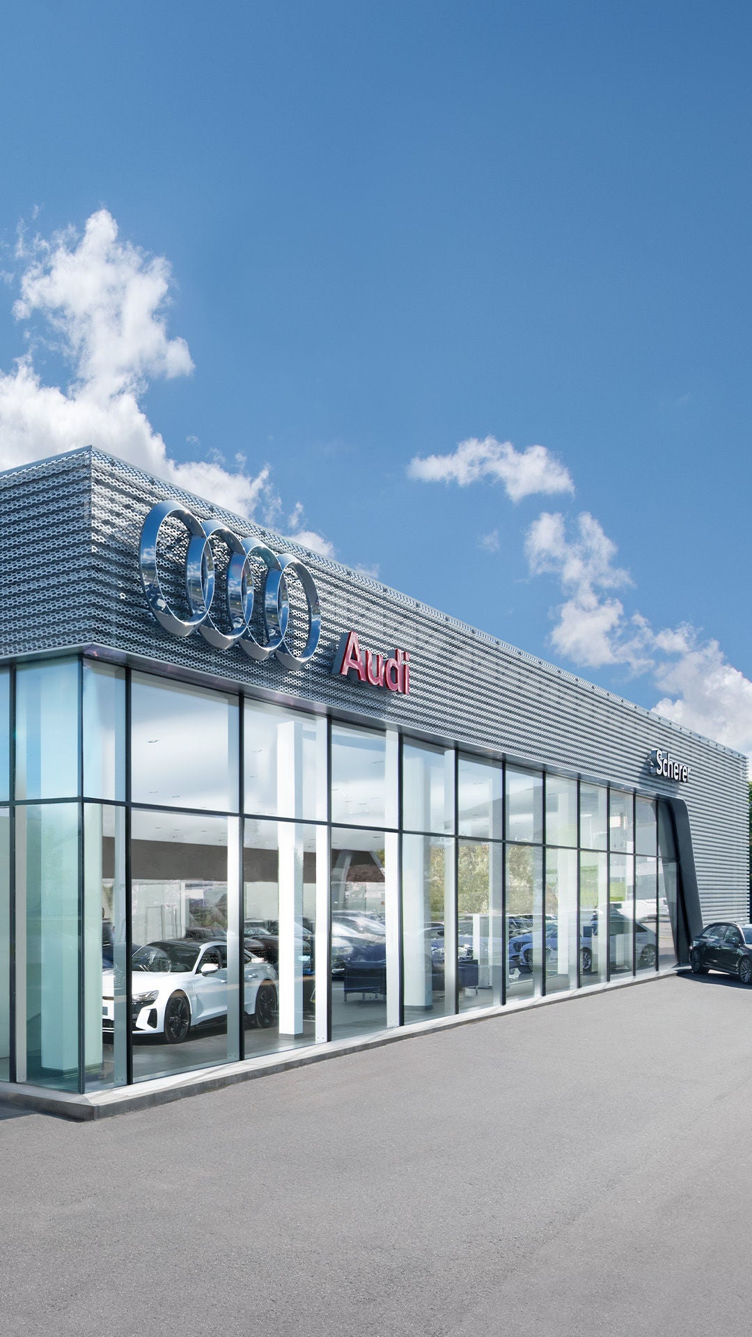 Außenansicht Autohaus Scherer Neustadt