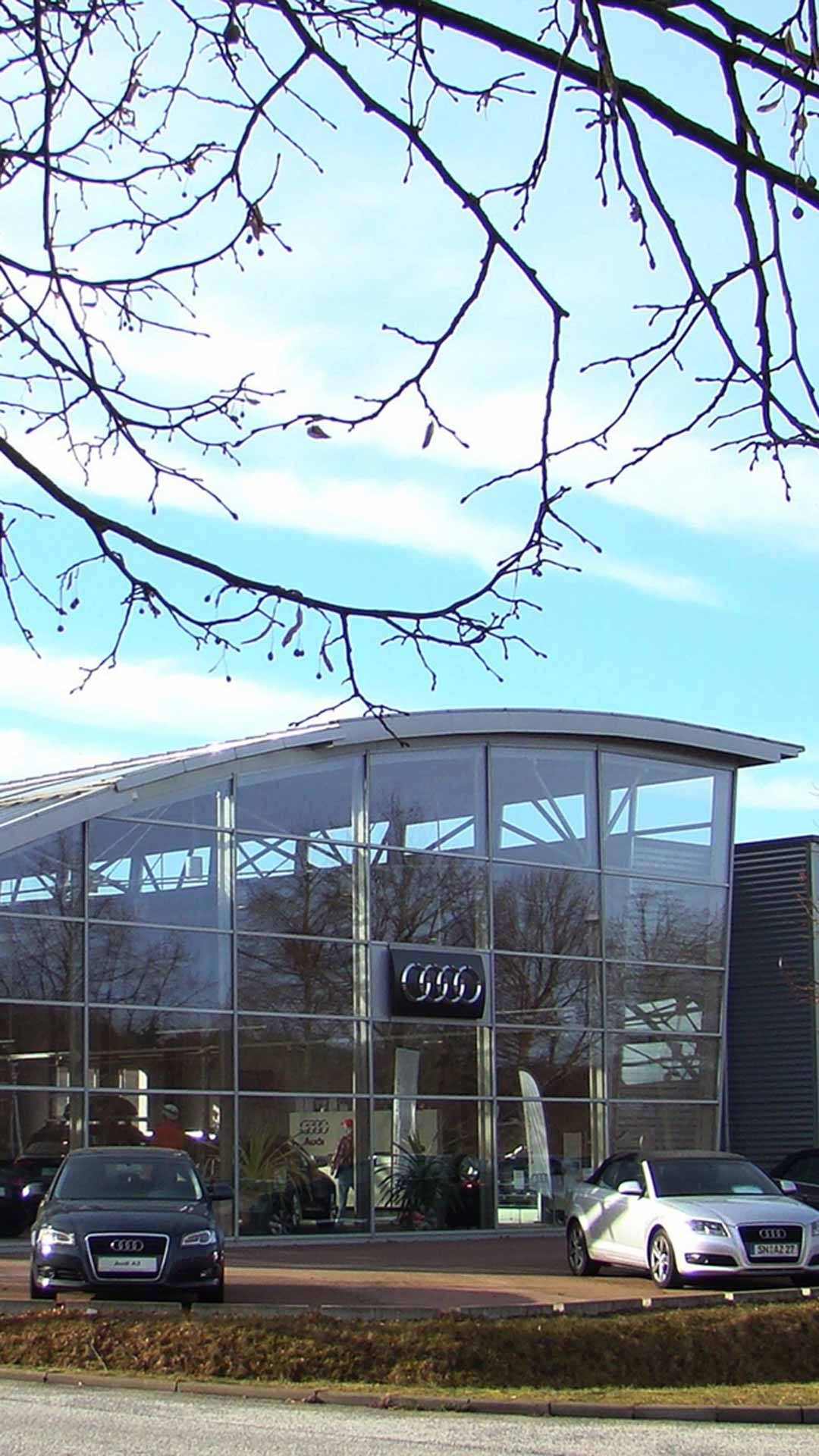 Außenansicht Audi Zentrum Schwerin