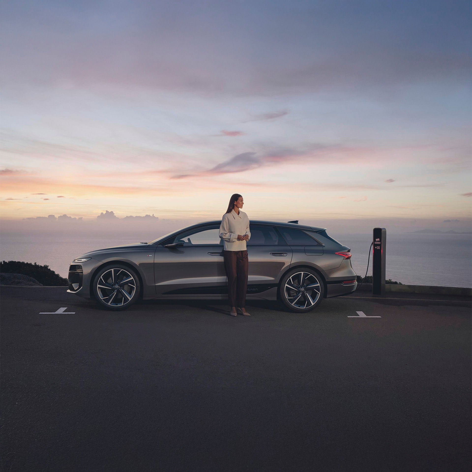 Características de un Audi A6 e-tron de segunda mano. 