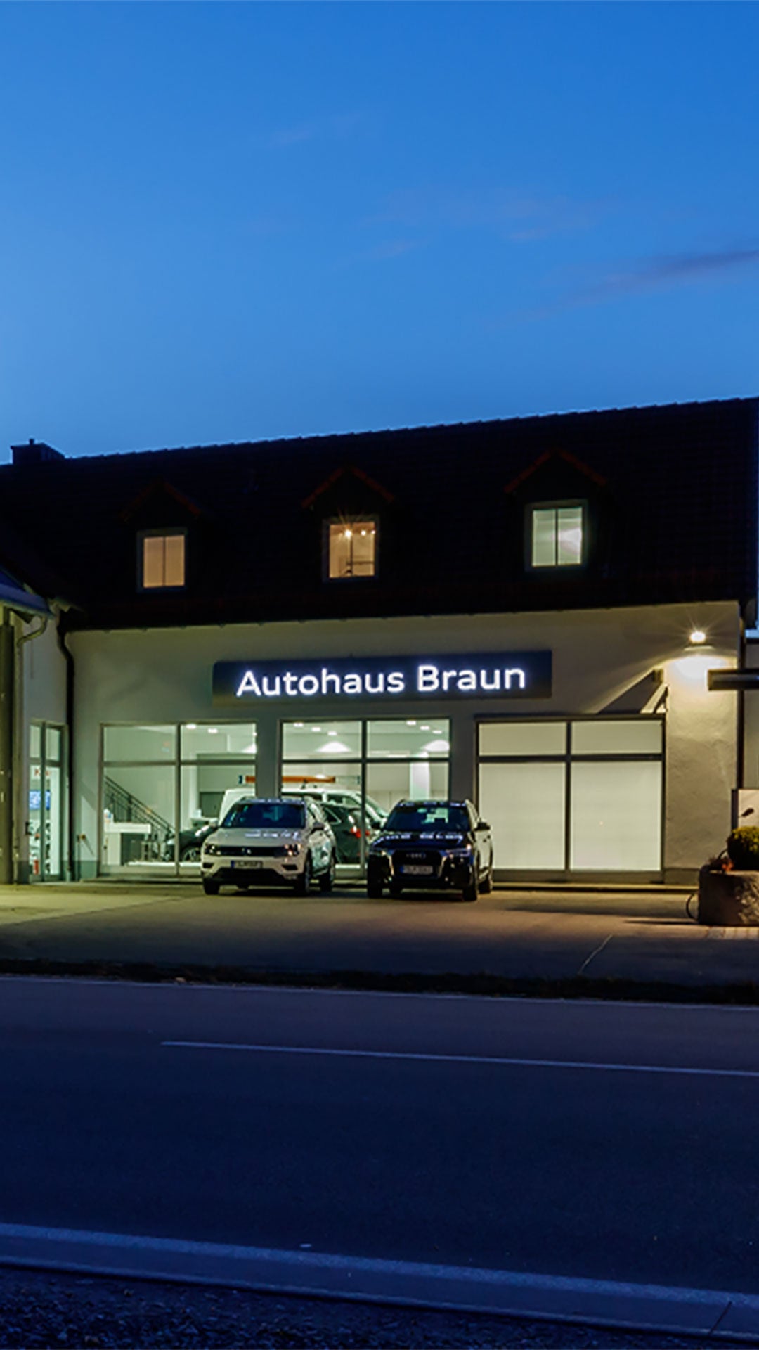 Außenansicht Autohaus Braun GmbH & Co.