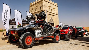 Audi RS Q e-tron wygrało Rajd Abu Dhabi