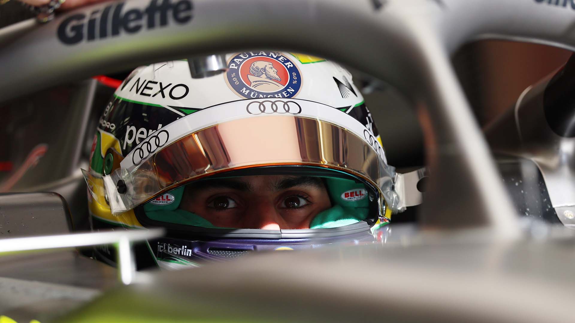 A picture showing Gabriel Bortoleto.