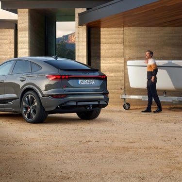 Trailer from the Q6 Sportback e-tron