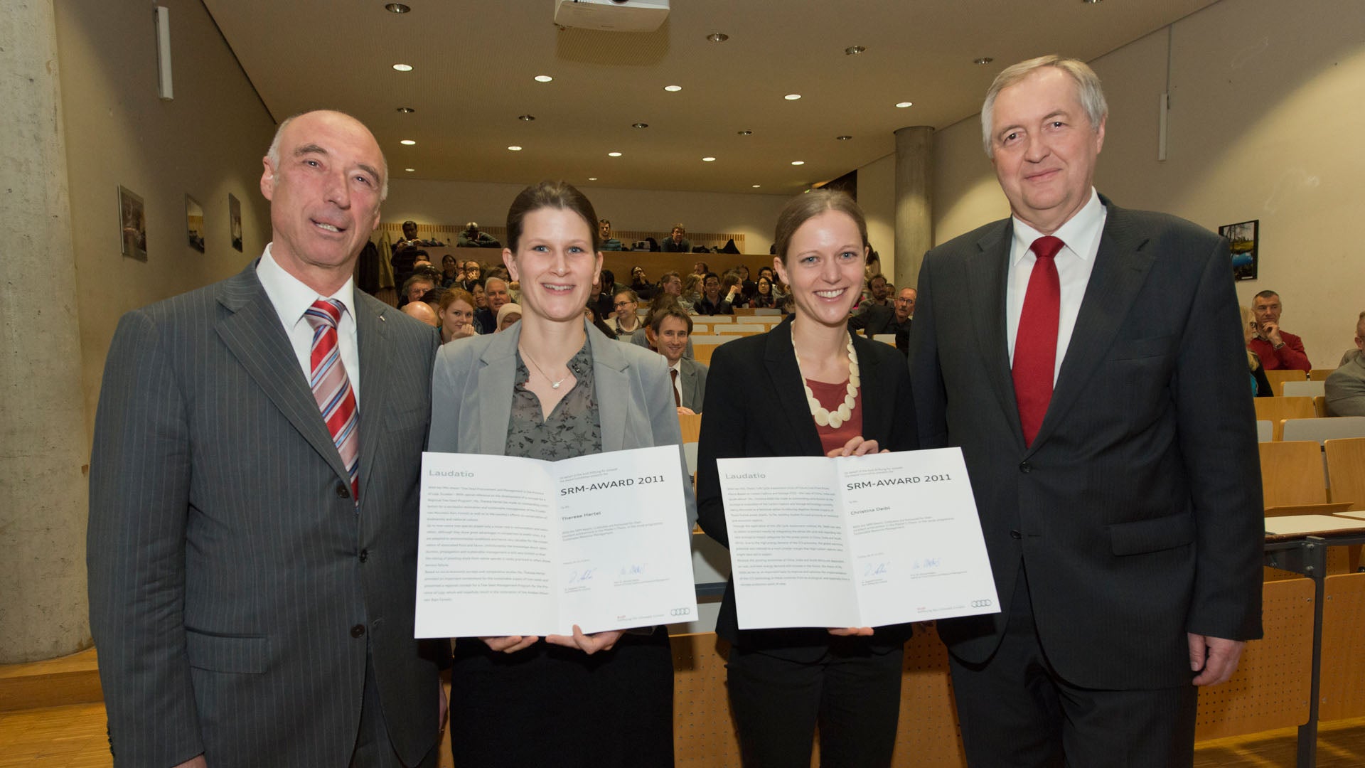 SRM Award Preisträger*innen 2012