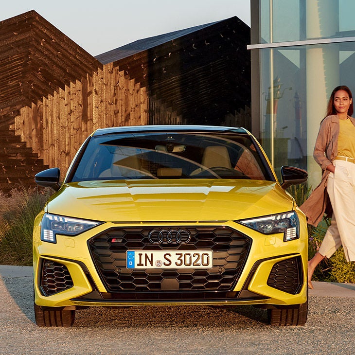 Front view Audi S3 Sportback