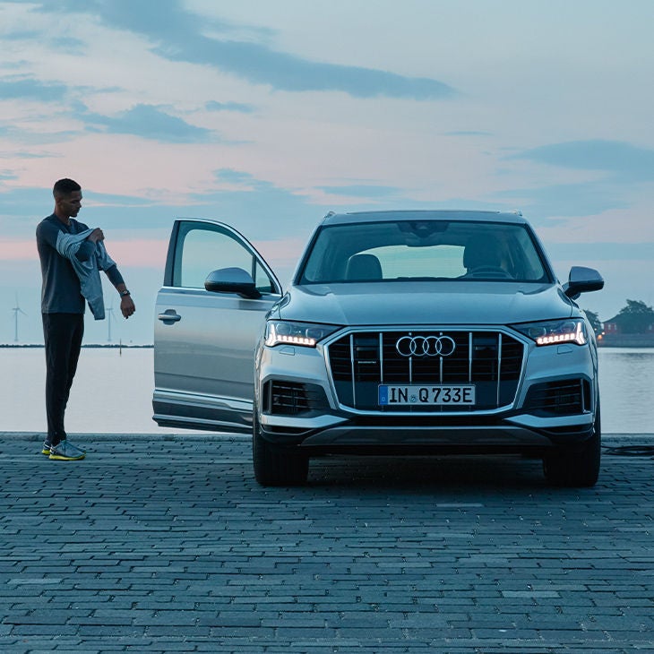 Foto de un Audi Q7 TFSIe de segunda mano