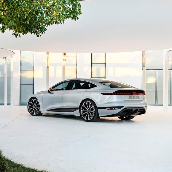 Diseño deportivo del Audi A6 Avant e-tron concept