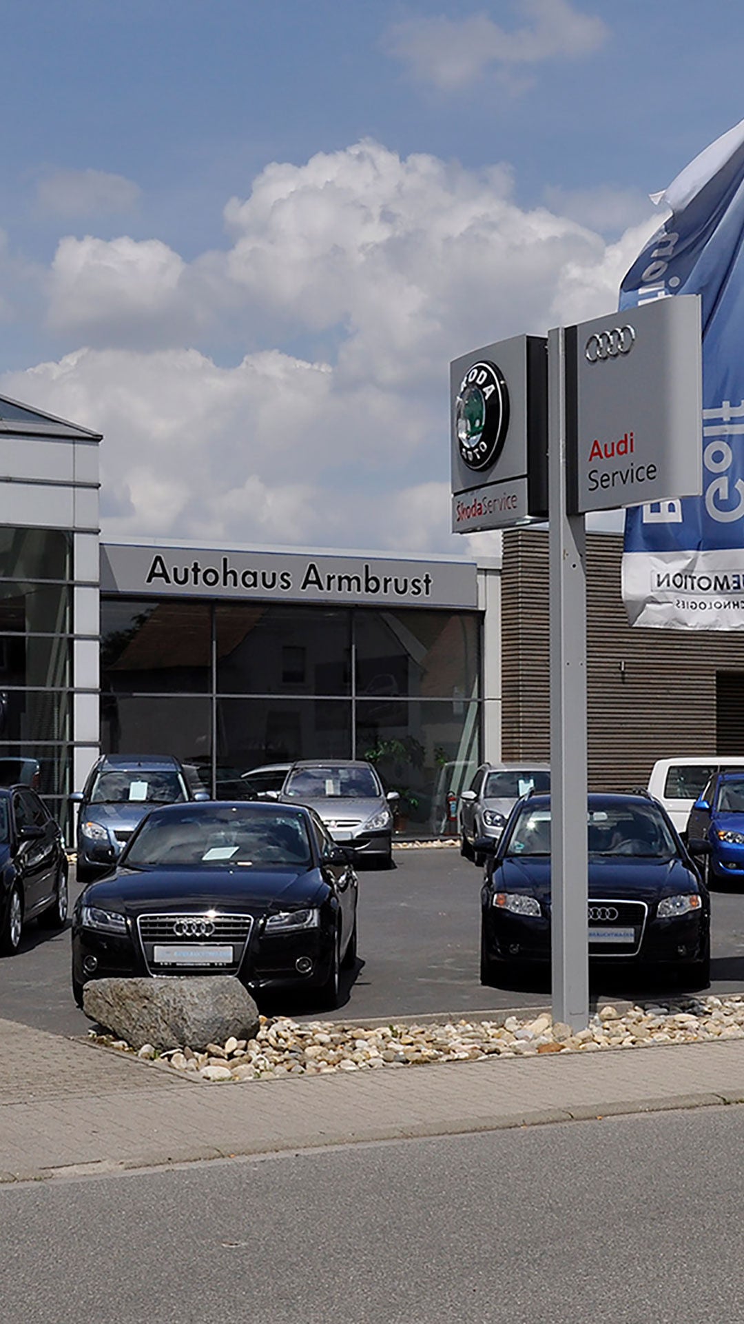 Außenansicht Autohaus Armbrust GmbH & Co. KG
