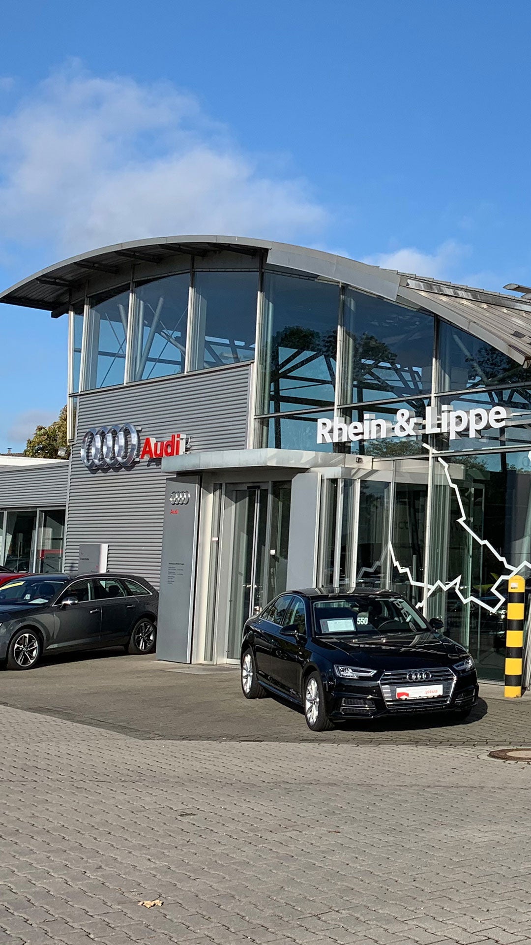 Außenansicht Autohaus an Rhein & Lippe