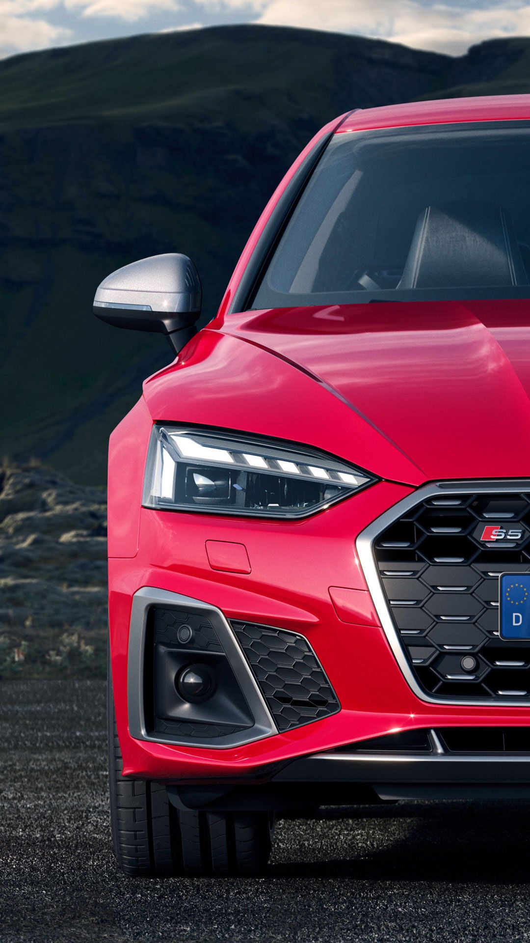 Frot view of the Audi S5 Coupe