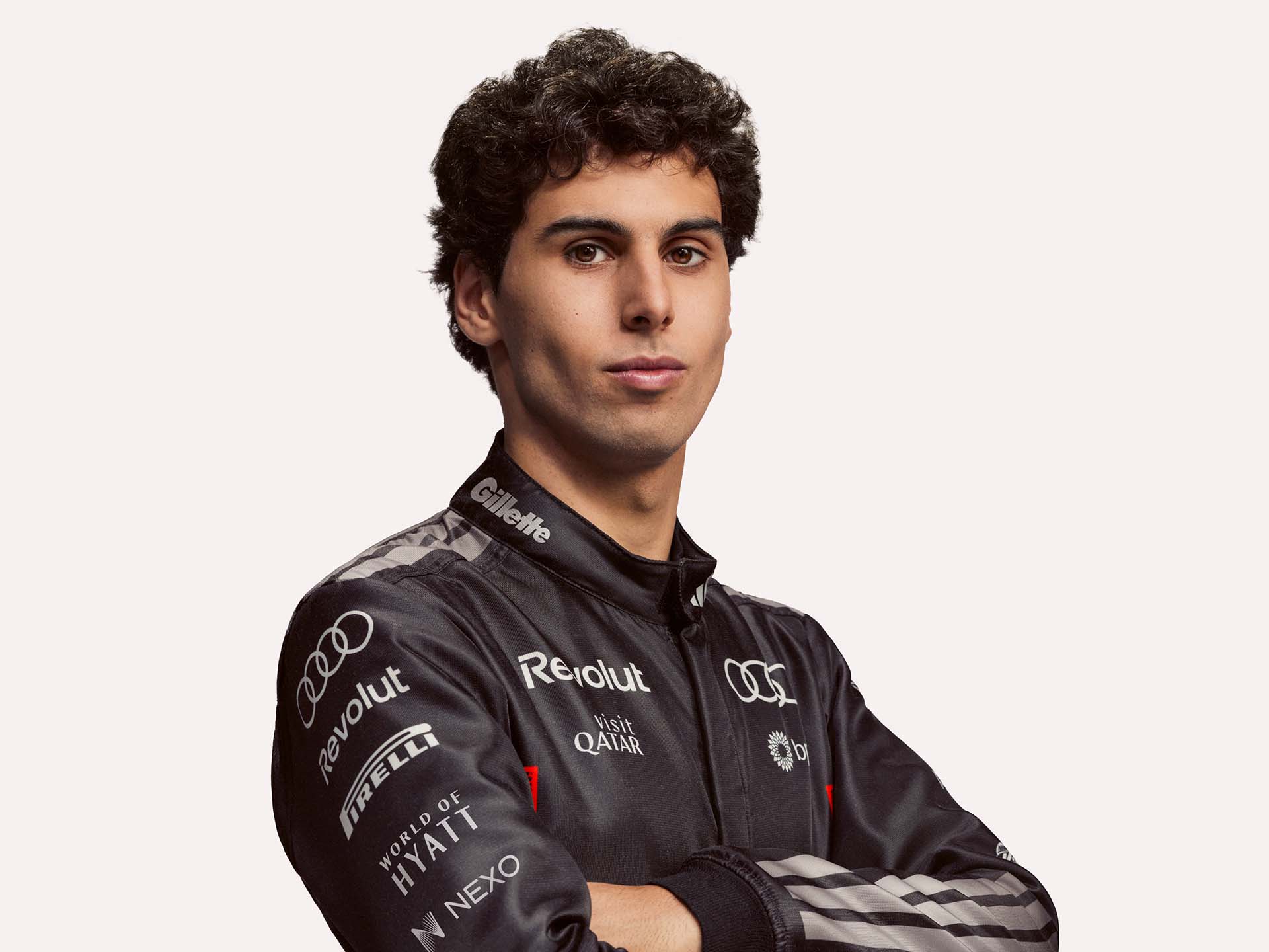 A picture showing Gabriel Bortoleto.