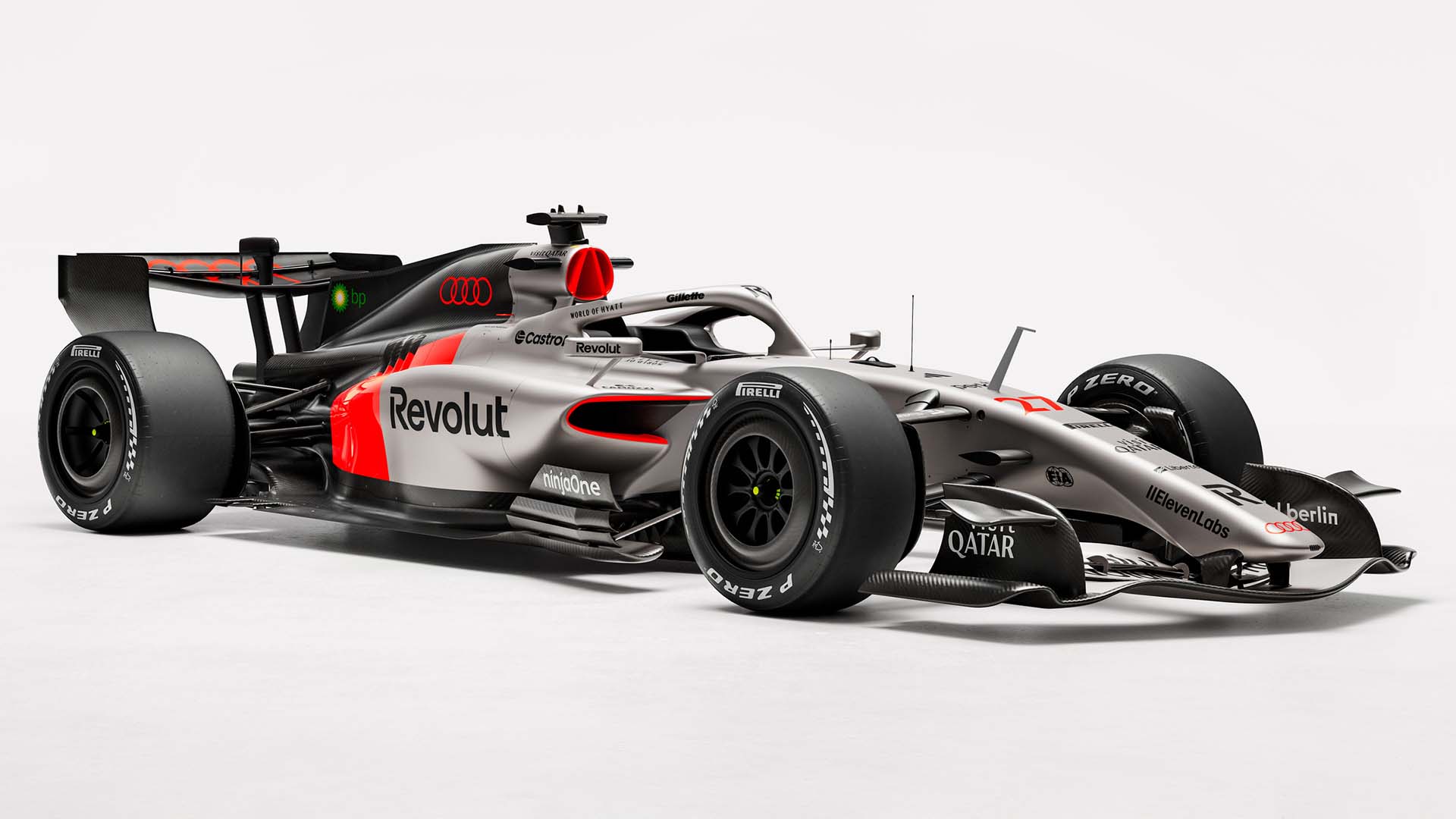 A picture showing the Audi R26.