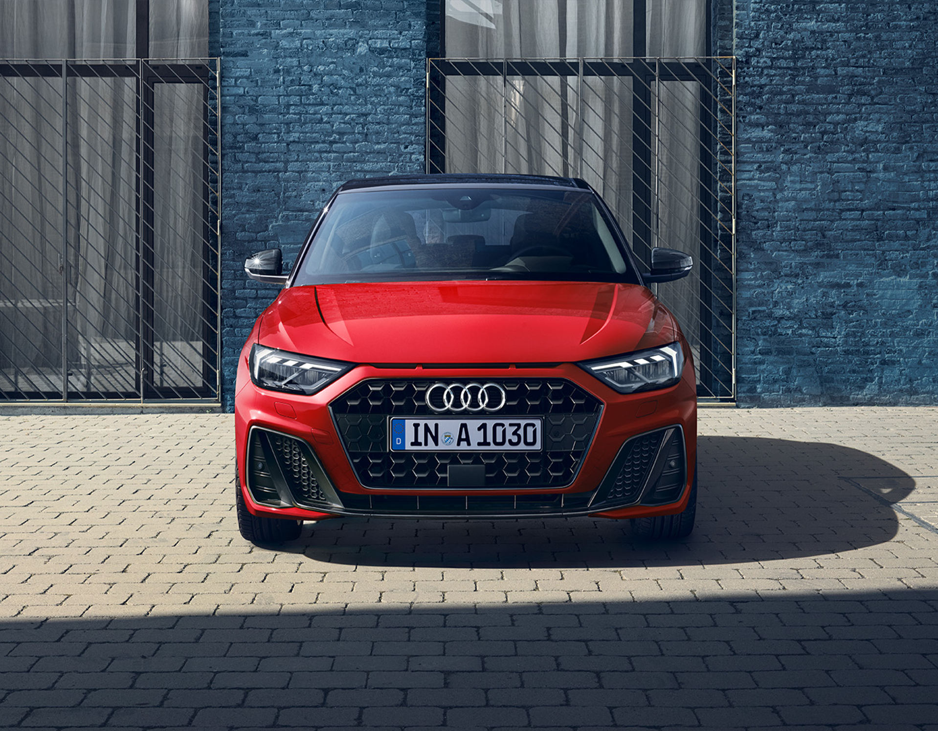Audi A1 Sportback rojo frontal