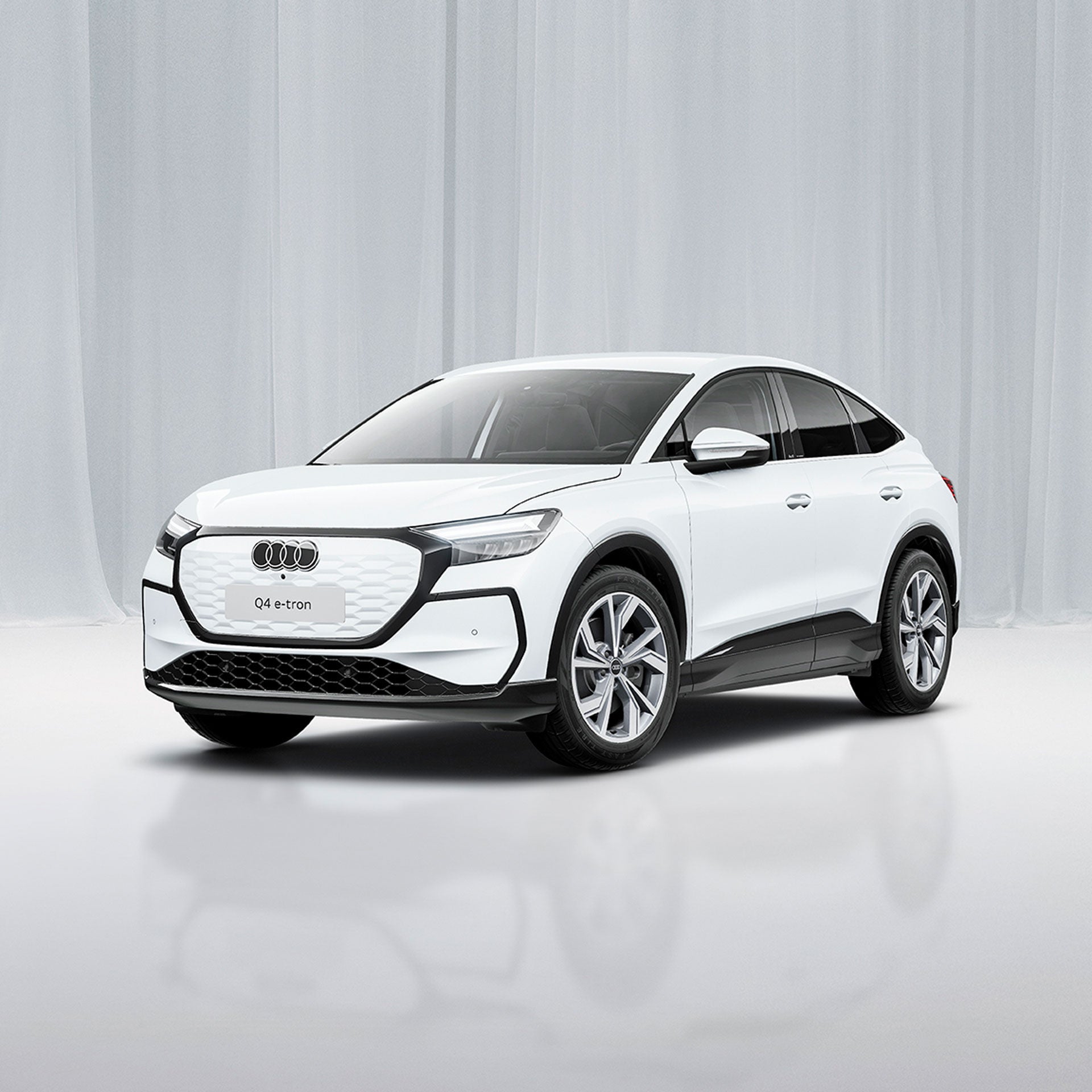 3/4 Ansicht Q4 Sportback e-tron