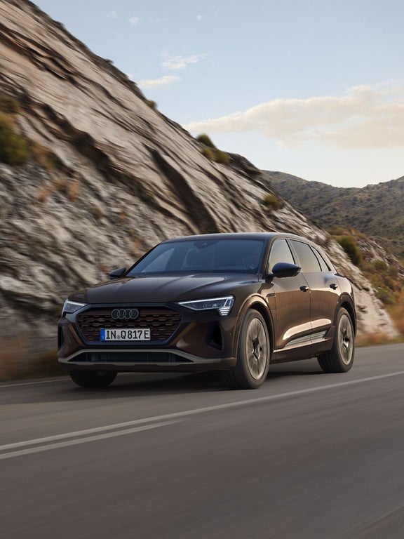 Seitliche Ansicht Q8 e-tron